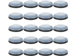 Deslizadores Redondos Autoadesivos De Ptfe Para Mesas E Móveis, 24 Peças