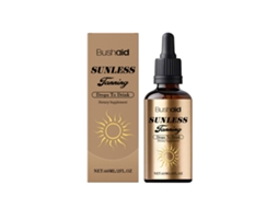 Gotas Bushaid para Hidratação e Bronzeado, Tratamento Oral e Corporal LAXISCREED