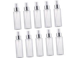 De 10 Frascos Atomizadores Para Loções E Cosméticos, Ideais Para Viagens E Uso.