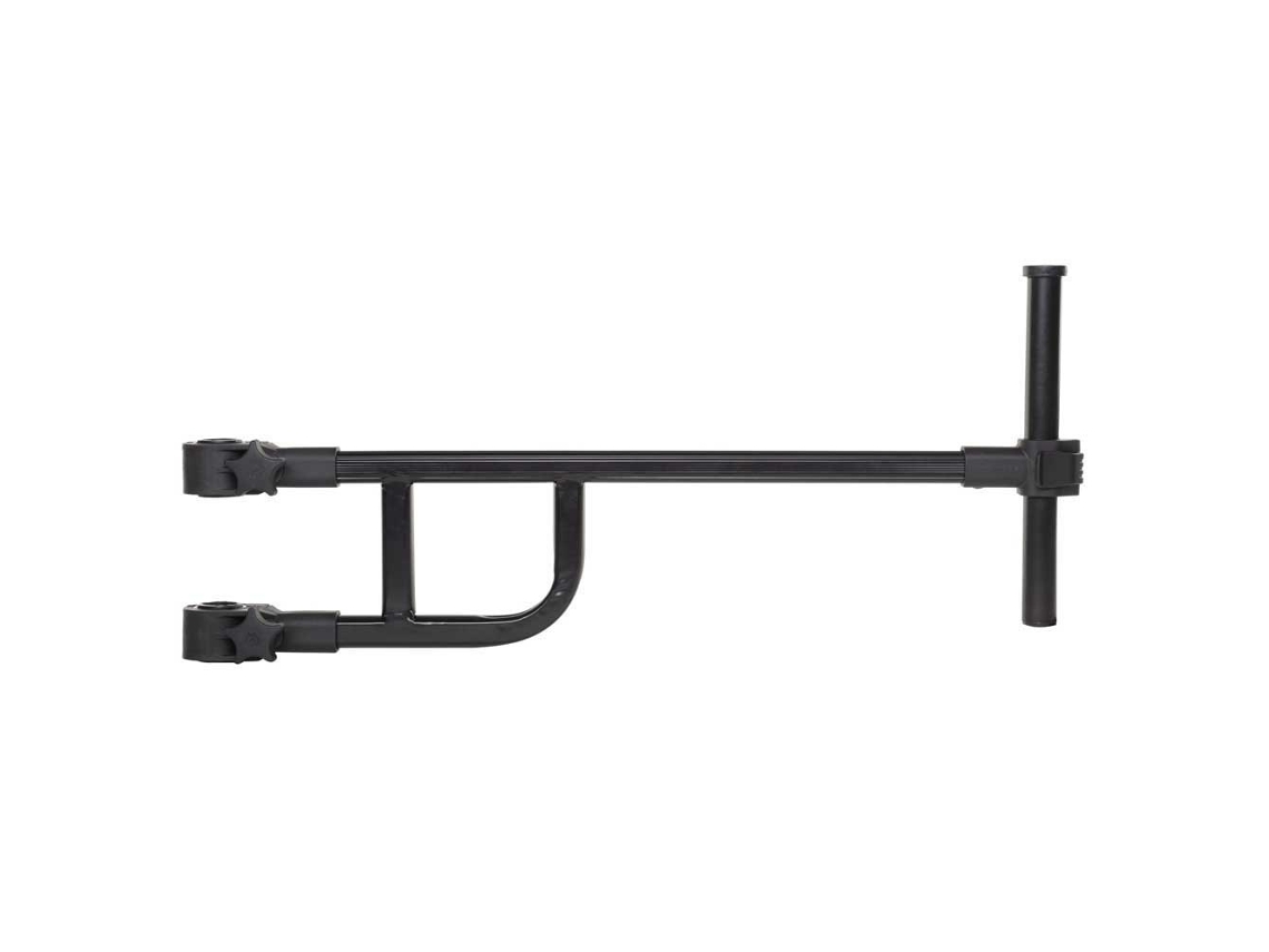 Braço Feeder Double Prateado 60 Cmmikado