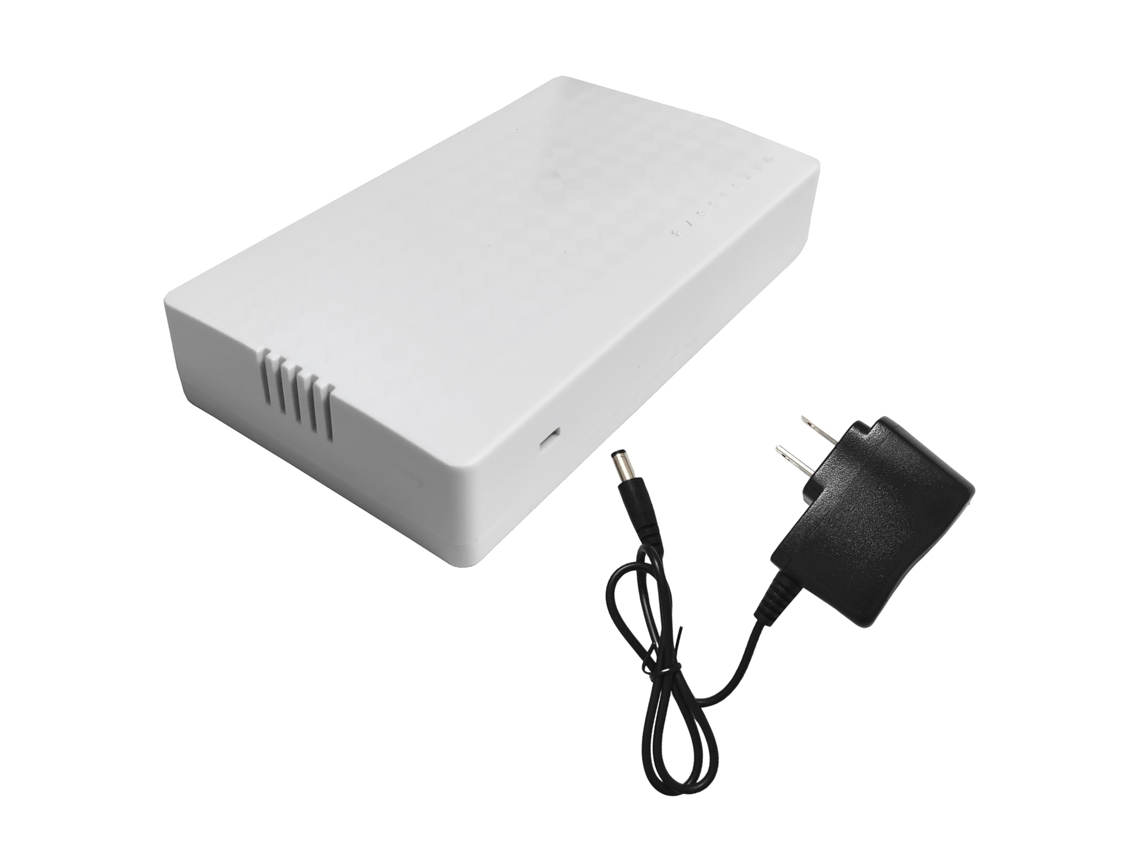 Switch Ethernet (fontede Alimentação De Tensão Amplai, Baixo Consumo De Energia) Switch Ethernet Rápido De 8 Portas