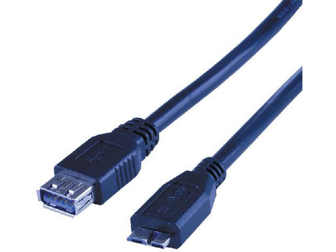Cabo USB MCL USB A/Micro-USB B 1 m Macho/Macho Preto