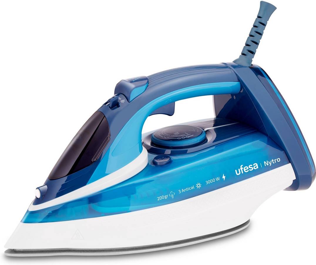 Ferro a Vapor UFESA Nytro (Jato de vapor 200 g/min - Base Ceramica)