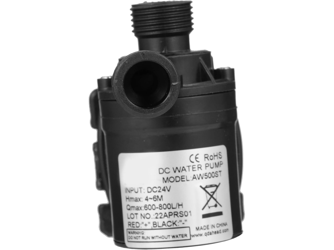 Bomba Submersível Para Água Dc24v Em Abs, Pressurizadora Silenciosa De 16-22kw (altura)