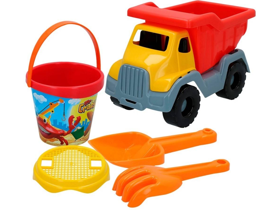 Pack brinquedos de praia CB TOYS Mr Craby Builder com acessórios (30x16x20  cm - 18 meses)