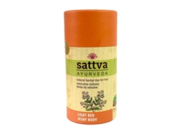 Tinta Capilar Natural Ervas Sattva Vermelho Claro, 150g