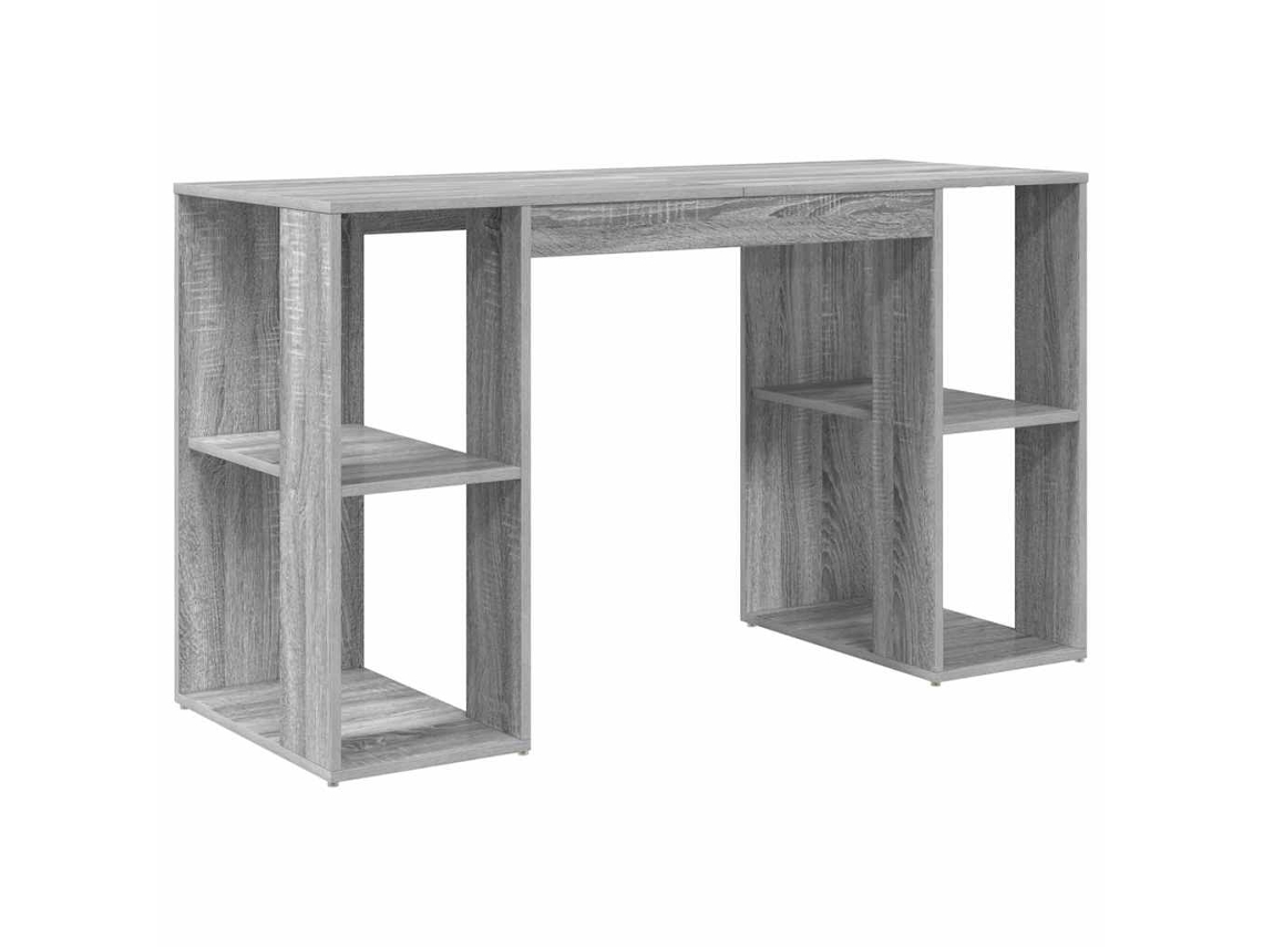 Mesa Cinza Sonoma MAISON EXCLUSIVE em Madeira Processada (130x50.5x75 cm)