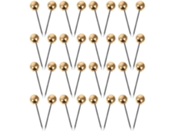 500 Tachinas Redondas Douradas para Mesa e Casa, Leves e Versáteis, em Aço e Plástico, Ideais para Quadros de