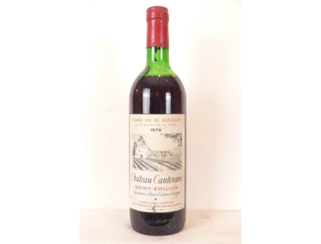 Vinho Tinto CHÂTEAU CANTERANE 1978 (75 cl - 1 unidade)