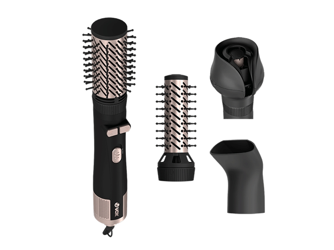 Modelador de Cabelo VOX HBC312B 4 em 1 (800W-1000W - 3 Níveis de Temperatura)