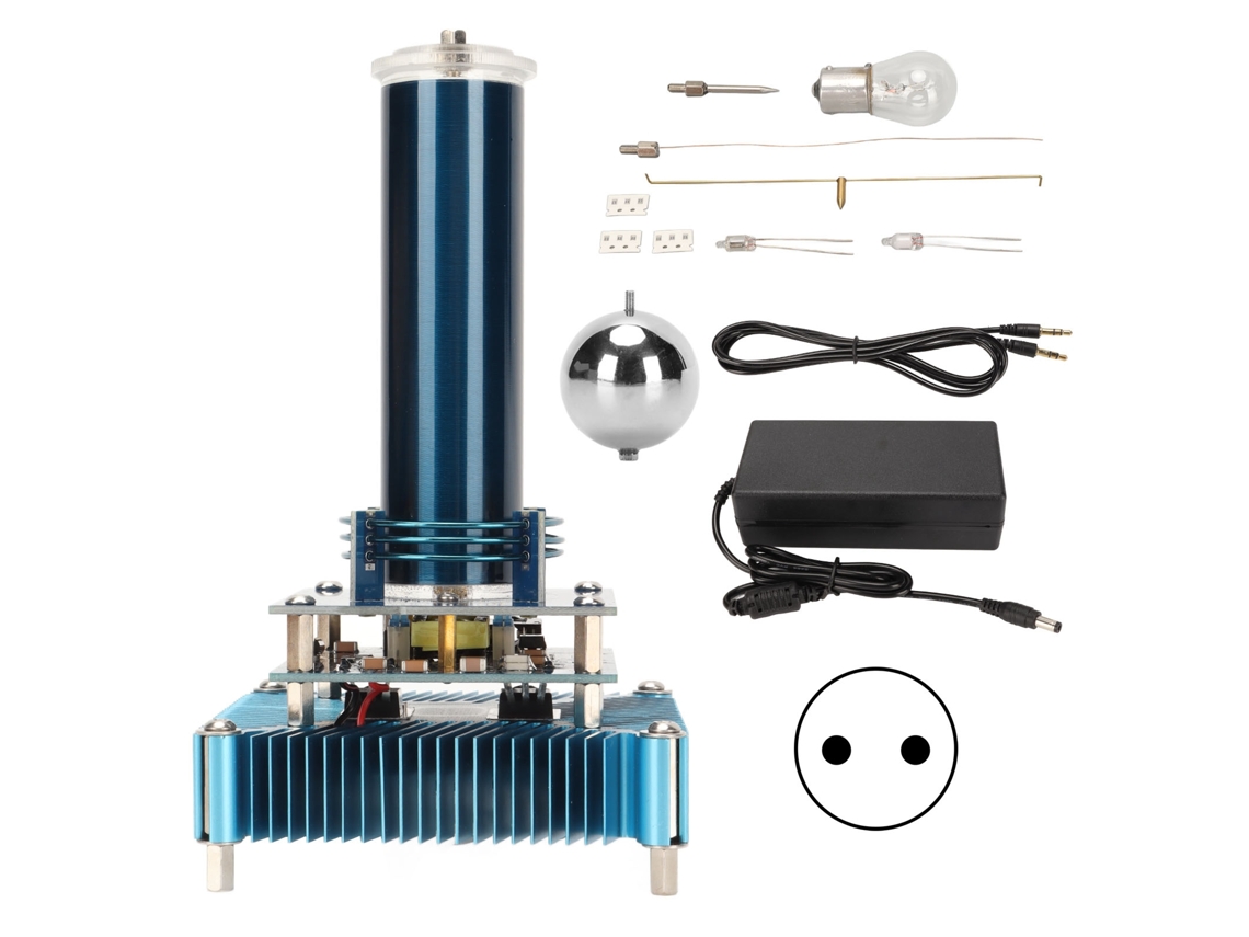 Gerador De Arco De Alto-falante De Plasma Coil Música