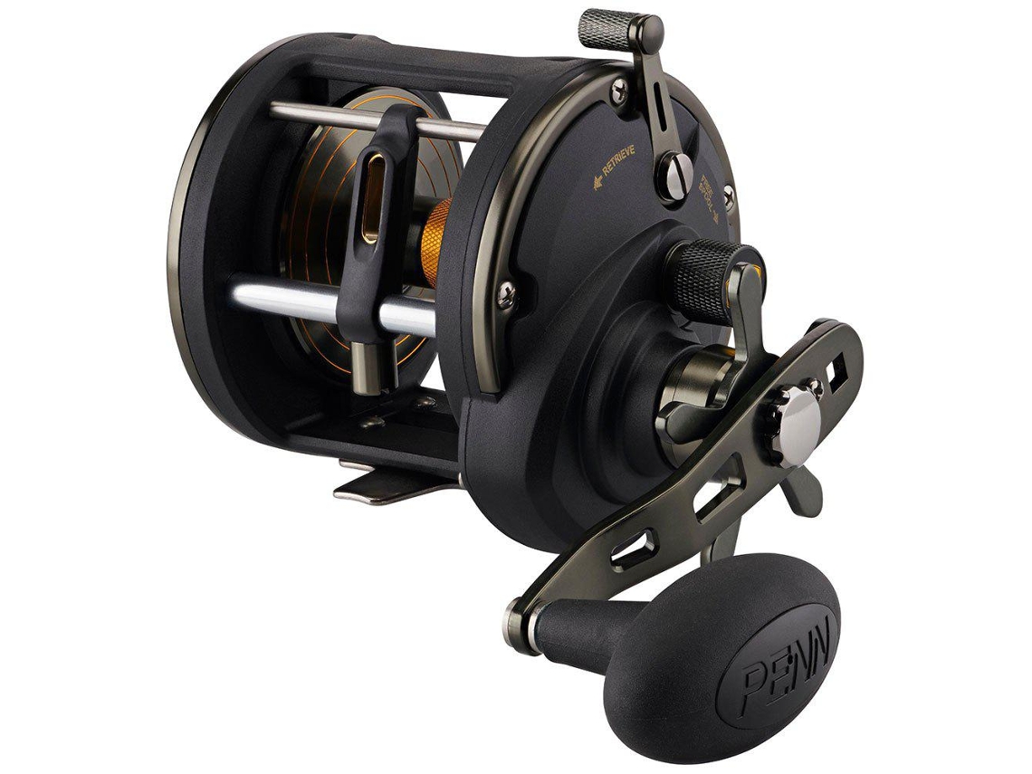 Penn Carretel de Trolling Esquerdo Squall Ii Level Wind 22,3 Oz