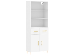 Highboard, Highboards Vidaxl Branco Madeira Processada (n/a)