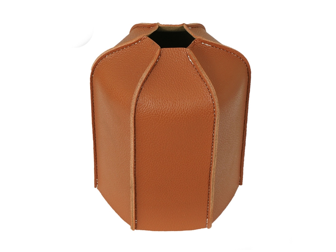 Capa Protetora de Couro Pu para Tanque de Gás 11.5x14.5cm S/MARCA
