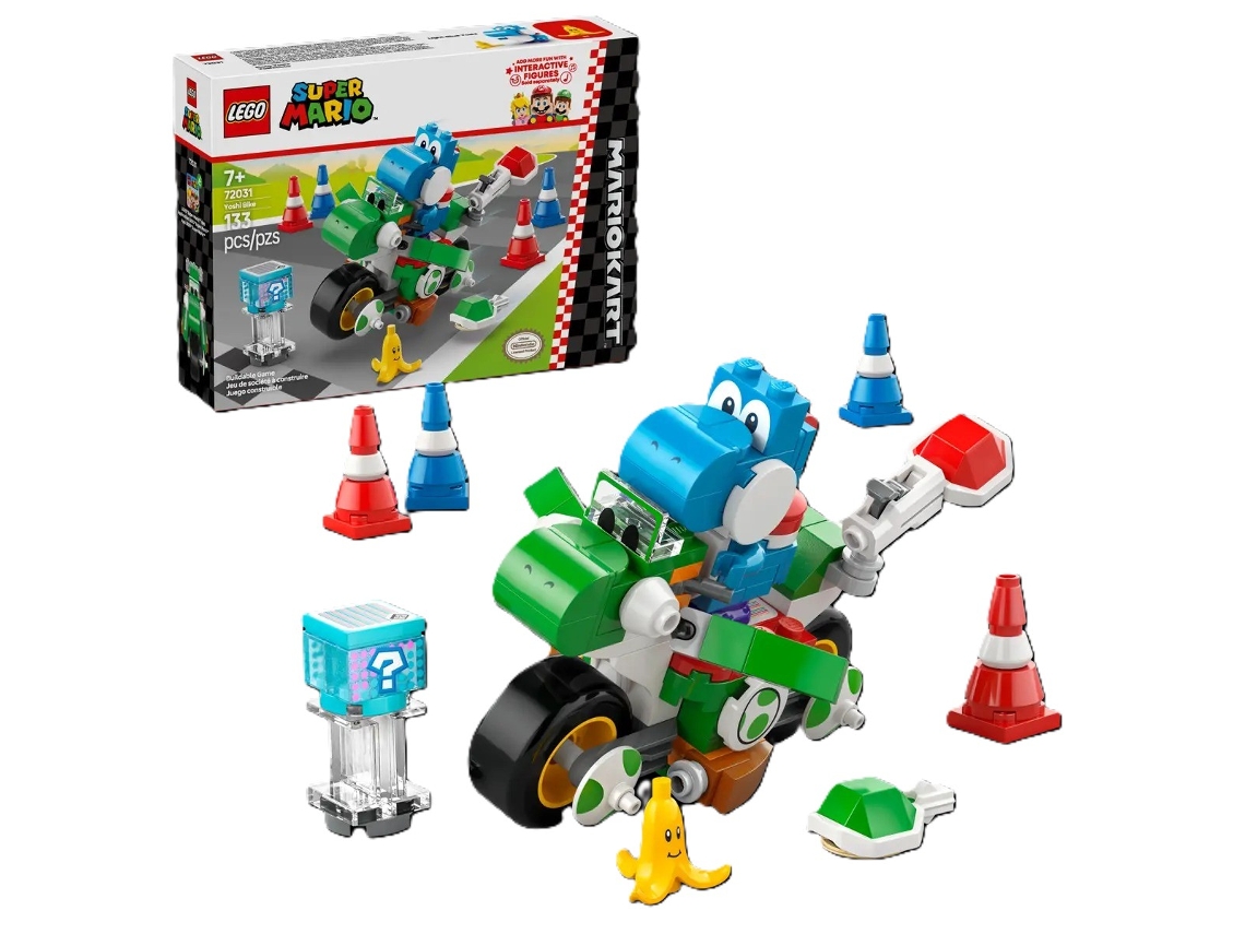 LEGO Super Mario: Mario Kart:  Mota do Yoshi - 72031