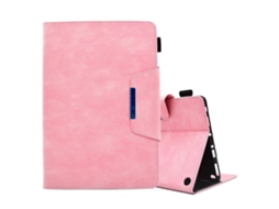 Capa de couro Webake com fecho magnético e textura cruzada para Amazon Fire HD 8 2021/2022
