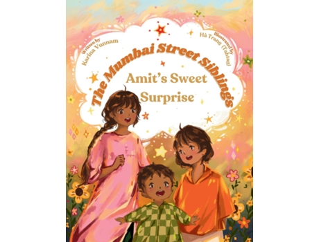 Livro The Mumbai Street Siblings - Amits Sweet Surprise A Childrens Picture Book about Family, Love, and Adventure in India de Karina Vunnam (Inglês)