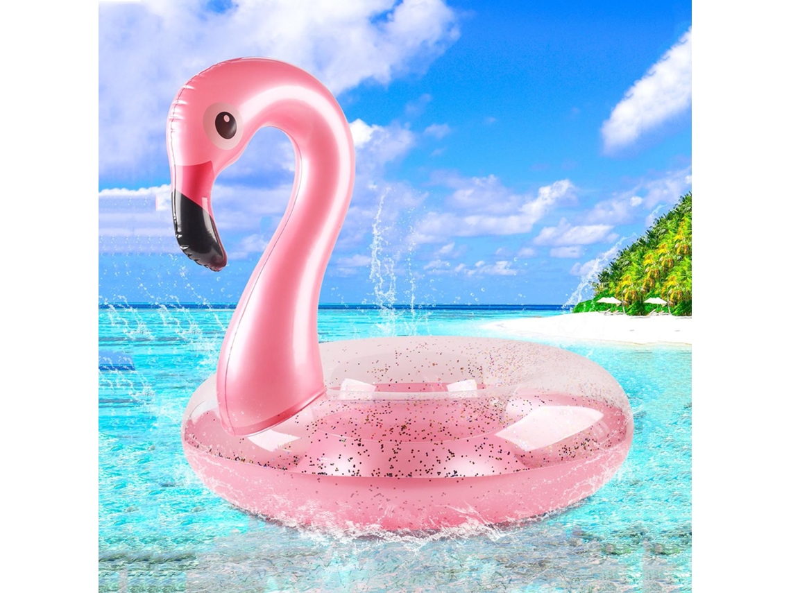 Boia Inflável De Flamingo Para Piscina - Brinquedo Divertido Praia, Ideal Festas Na E O Verão, Perfeita Adultos Crianças. -aquaforge