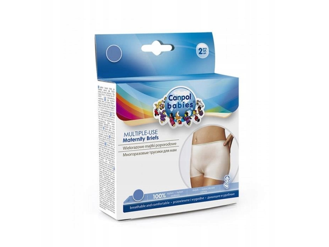 Cuecas Pós Parto Reutilizáveis Canpol Tamanho L/xl Modelo 73/002