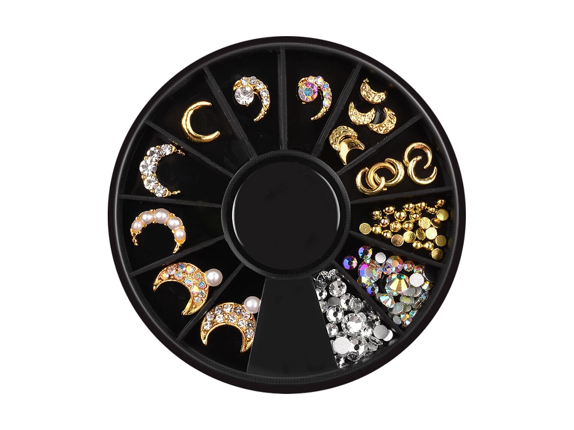 Pedras Redondas De Strass De Cristal Para Unhas Para Decorações De Arte De Unhas 3D Estilo 8 ZMDECQNA