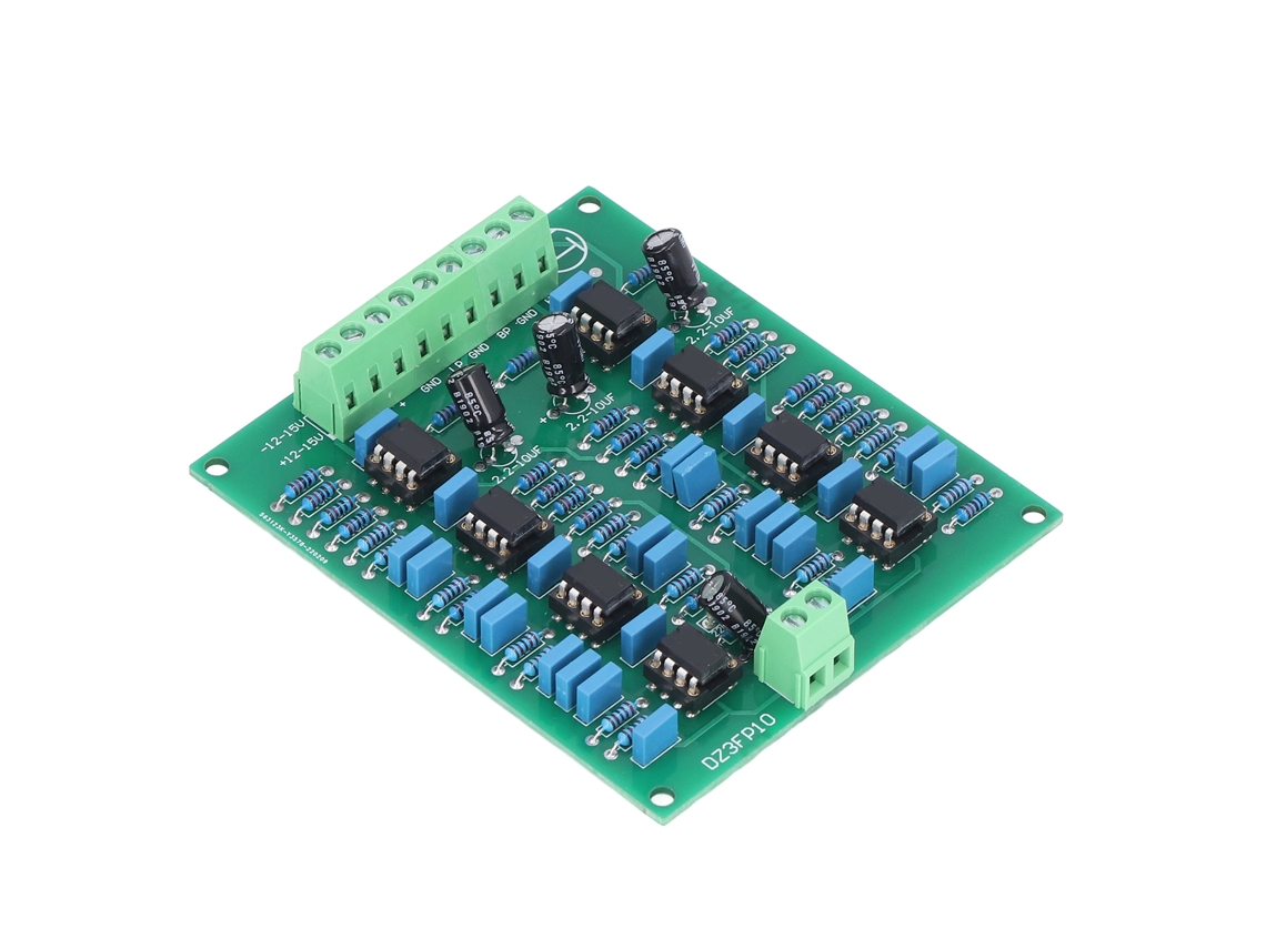 Laxiscreed Pré-amplificador De Áudio De 3 Canais Ajustável Com Chip Ne5532 Para Alta Qualidade Sonora