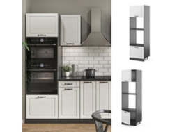 Armário de microondas VICCO R-Line Country Branco 60 cm