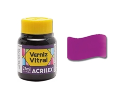 Verniz Vitral ACRILEX 37Ml Violeta Cobalto 540