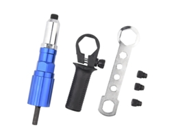 Adaptador de remaches ciegos para ferramentas de remachado, bits para destornillador e furadeira