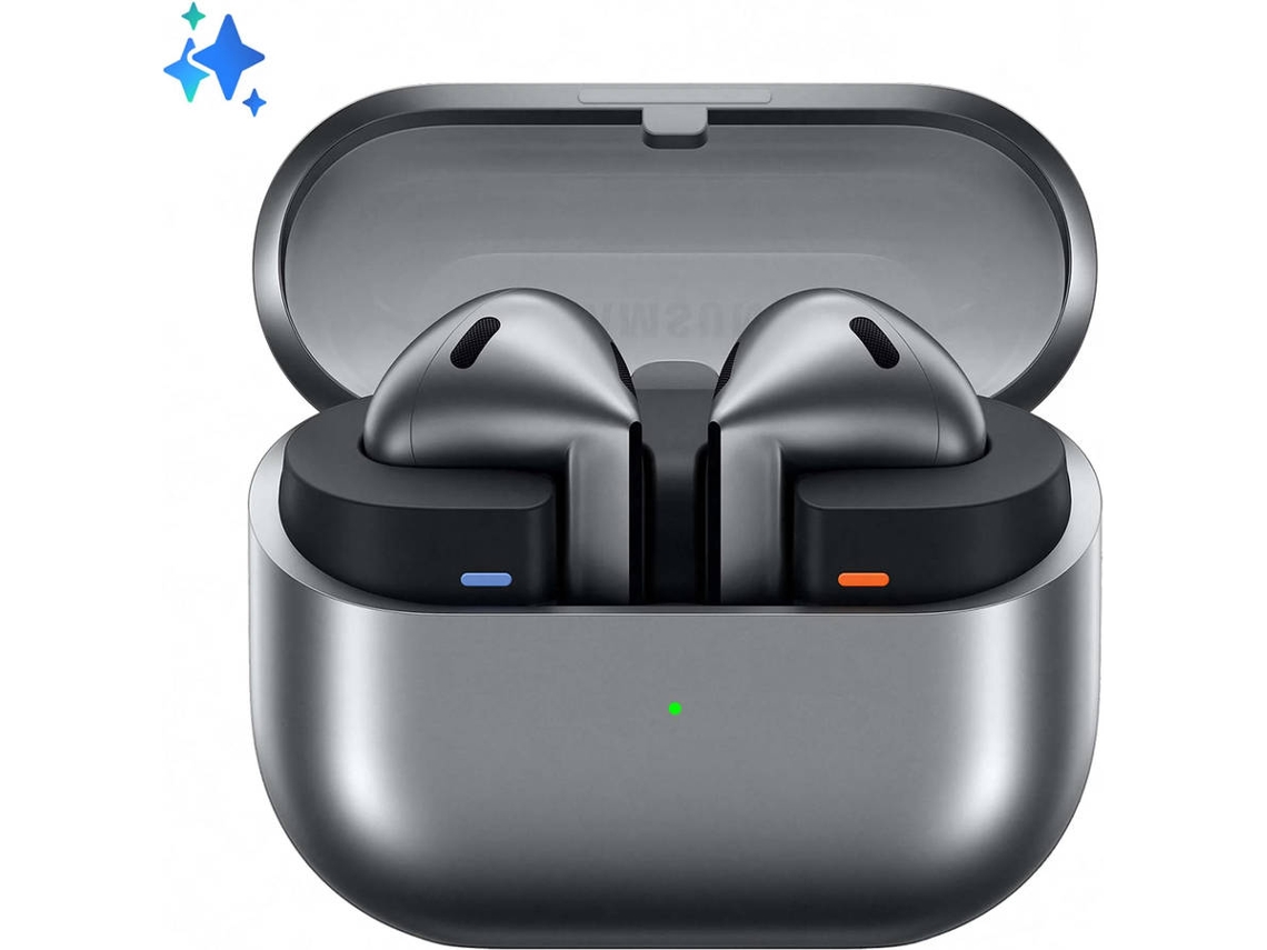 Auriculares Bluetooth True Wireless SAMSUNG Galaxy Buds3 (In Ear - Microfone - Noise Cancelling - Preto)