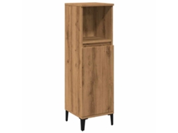 Bathroom Cabinet, Bathroom Cabinets Vidaxl Marrom Madeira Processada (n/a)