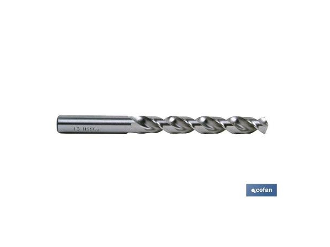 Broca hss-co acero inoxidable 7 mm   caja 10 unid.