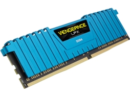 Memória RAM DDR4 CORSAIR Vengeance LPX (2 x 8 GB - 3000 MHz - CL 15 - Azul)