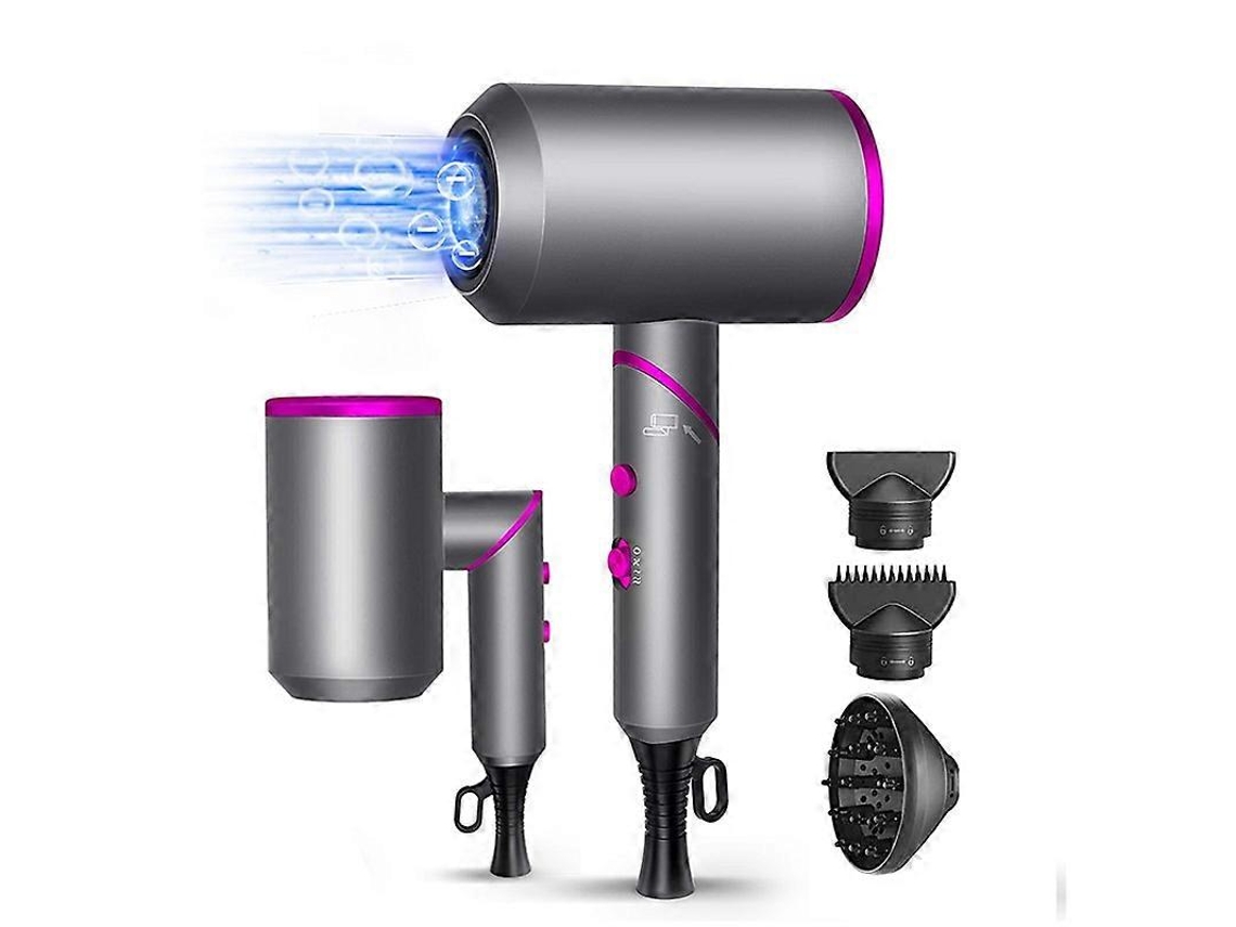 Secador De Cabelo Compacto Dobrável Para Viagem Profissional Iônico Secador De Cabelo Potente Rápido Portátil Leve Soprador Ly Ebike