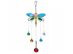 Luminária de Janela Mordely Color Dragonfly Light Catcher, para Pendurar BRILVIBERA