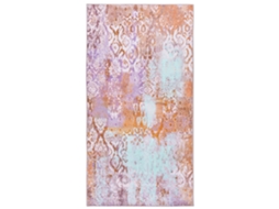 Alfombra Beliani Zenvira De Poliéster Multicolor 80x150