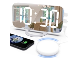 Relógio Despertador Com Memória De Desligamento, Luz De Despertar Para Crianças Com Sono Pesado, Vibratório, Auxiliar Do Sono, Alarme Com Função
