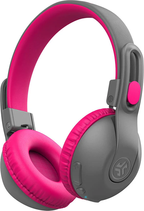 Auscultadores Wireless JLAB Jbuddies Studio 2 (Over Ear - Microfono - Rosa)