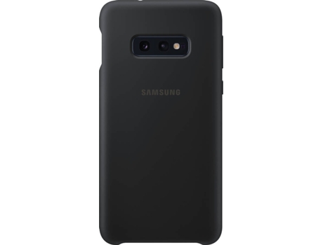 Capa SAMSUNG Galaxy S10e Silicone Cover Preto | Worten.pt