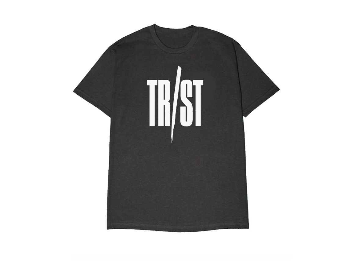 Tr/st Tr/st Logo T shirt ROCKINSTONE Unisex Adults Best Sellers Size:l