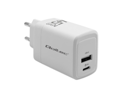 Carregador de Parede Usb c QOLTEC com 45w Gan