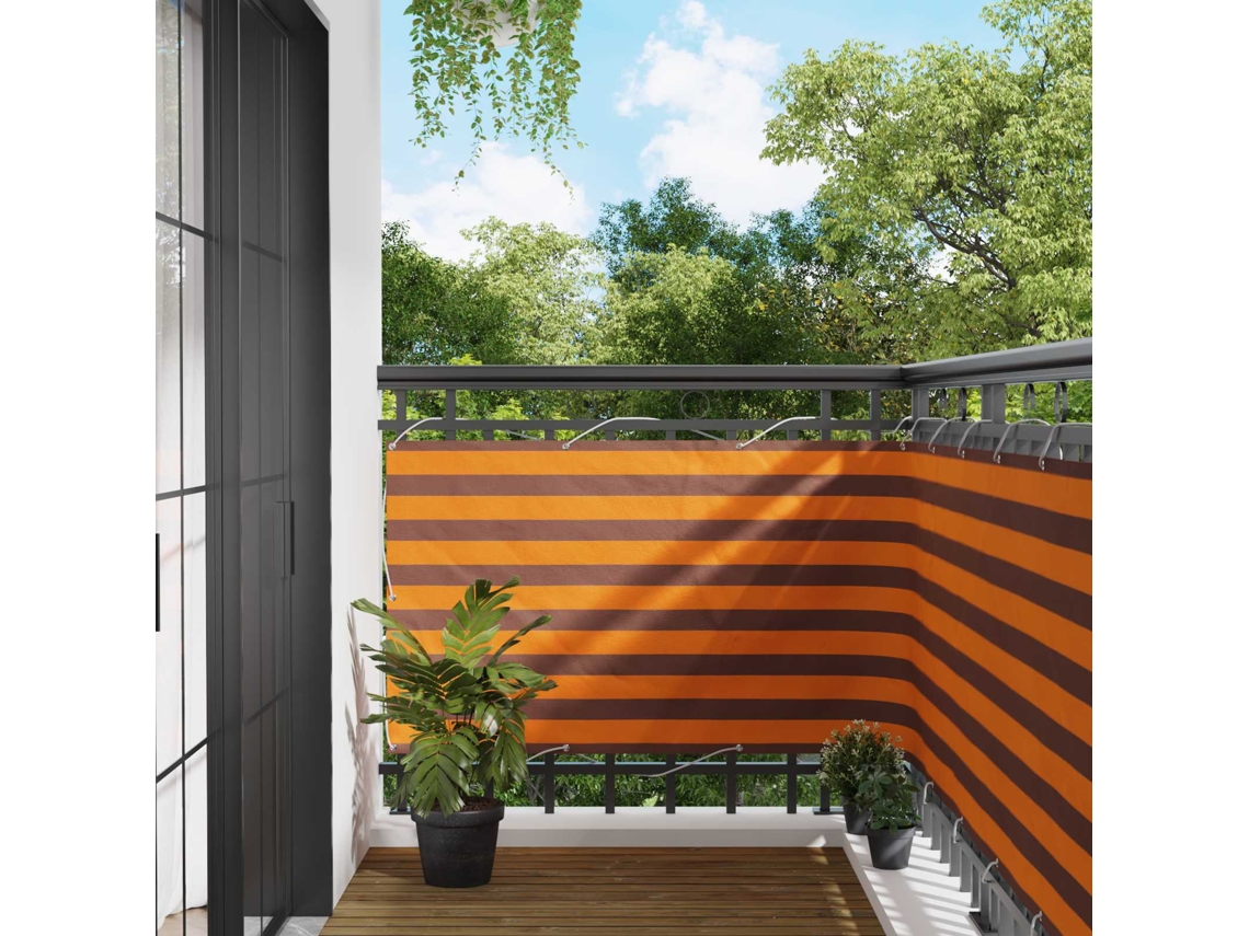Vidaxl Tela De Varanda 100 X 500 Cm Tecido Oxford Retangular