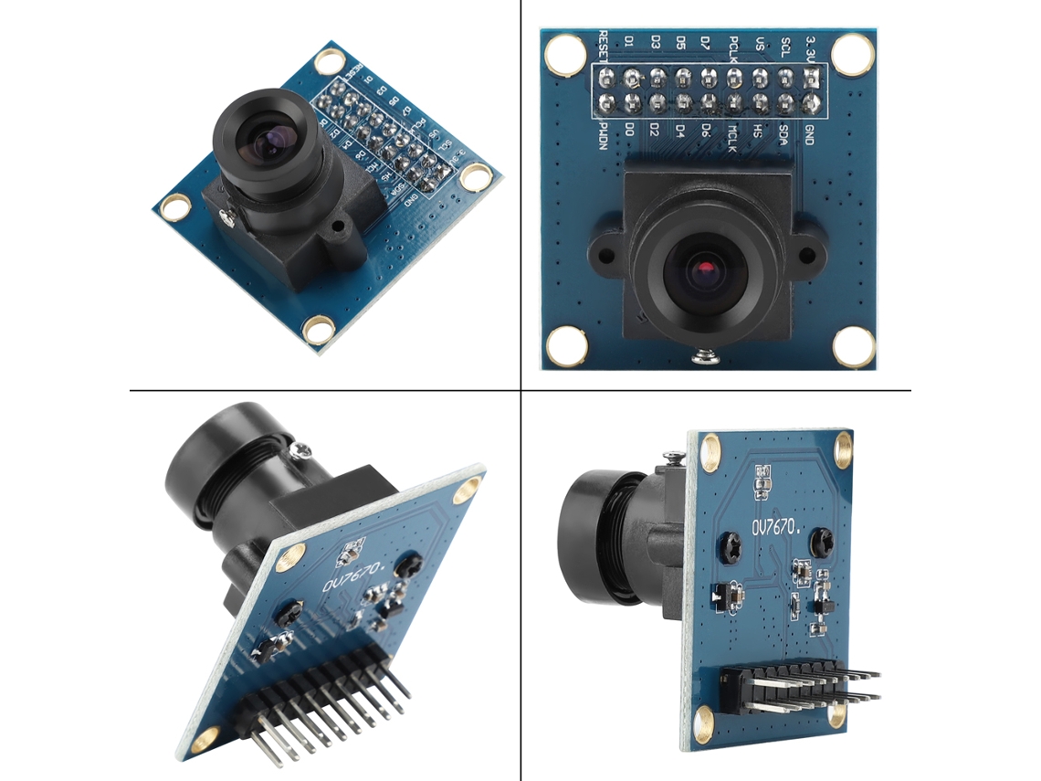 Módulo Câmera Ov7670 Sccb I2c 640x480 Vga