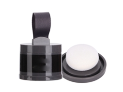 Pó De Linha De Cabelo Para Cobrir E Difuminar Sombras Com Puff E Espelho - Cor Longa Duração