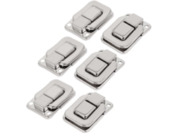 Fecho de Alternância para Caixa de Ferramentas/joias prata 40x27x8mm 6 peças CHABERLU