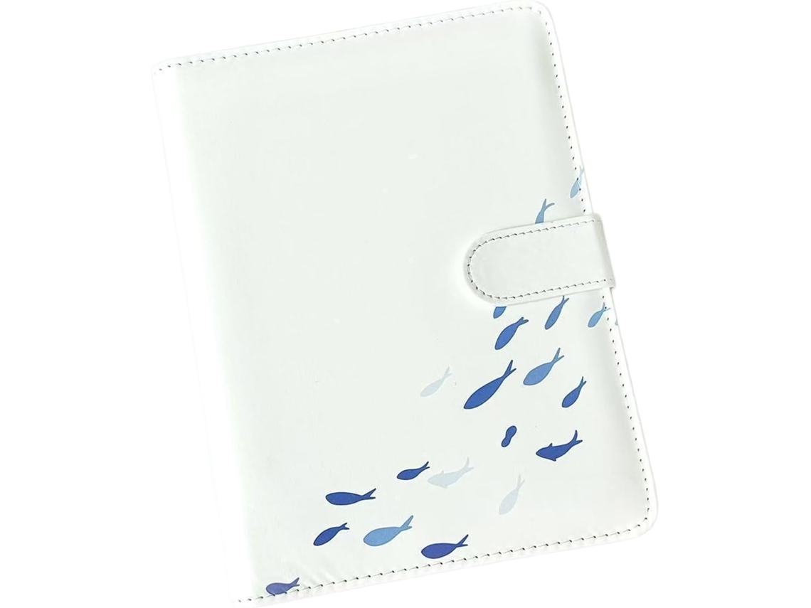 Caderno SFUSHOS com capa rígida, 60 folhas, argolas