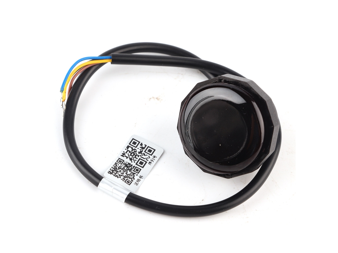Sensor fotoelétrico M12 PNP, normalmente aberto, LED indicador