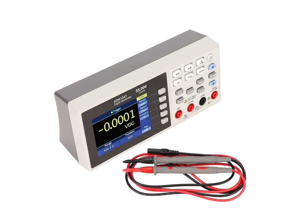 Multímetro Lcd, 55.000 Contagens, Ac 90-240v Com Registro De Dados Digital