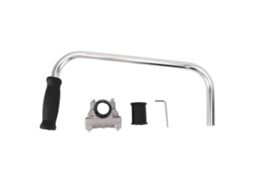 Punho de Aparador de Gramado com Extensão e Grip Confortável, Aço Inoxidável, para 26mm/28mm com MARCA