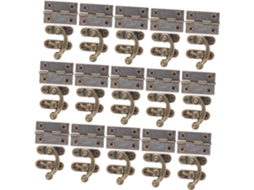 Conjunto De 60 Peças Fechos Fivela Vintage, 20 Pequenas Antigas E 40