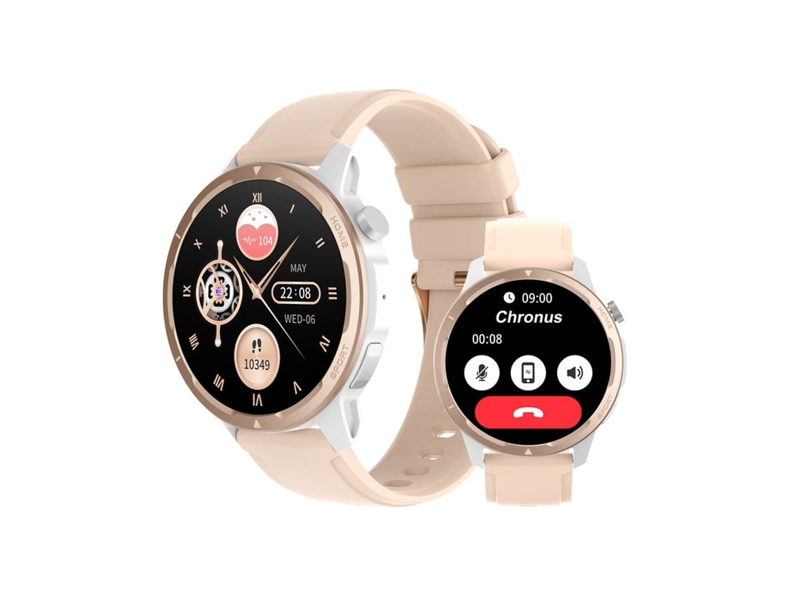 Smartwatch Yunzii S52m Ouro Rosa